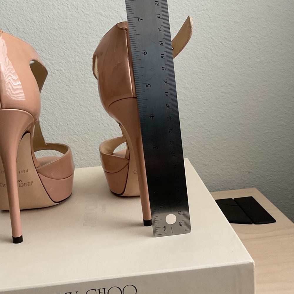 Jimmy Choo Blush Pink Heels - Picture 8 of 13